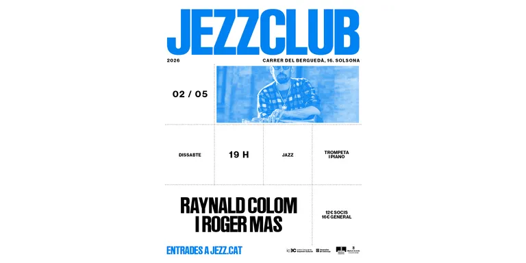 Jezz Club proposa aquest dissabte jazz d’alta volada amb Raynald Colom, fusió d’estils i improvisació