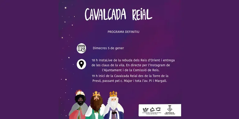 La Cavalcada de Reis pateix alguns canvis a causa de l'actual context sanitari