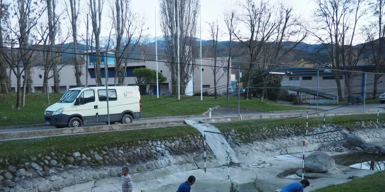 Comença la remodelació del Parc Olímpic del Segre per als Mundials 2019 d'aigües braves