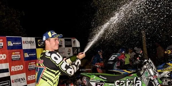 Gerard Bailo, segon en la classificació general de la Copa Rodi de Dirt Track després de l’última prova a Alcarràs