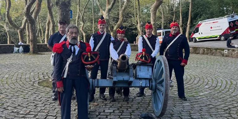 SAN MARCIAL SE MANIFIESTA CON LAS SALVAS, FERNANDO VII Y EL PULSO ANTIGUO DE IRUN
