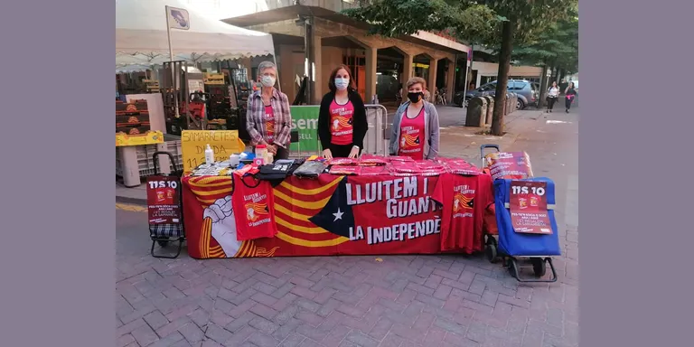 Inscripcions en marxa des de l'Alt Urgell per assistir a la concentració de l'11-S
