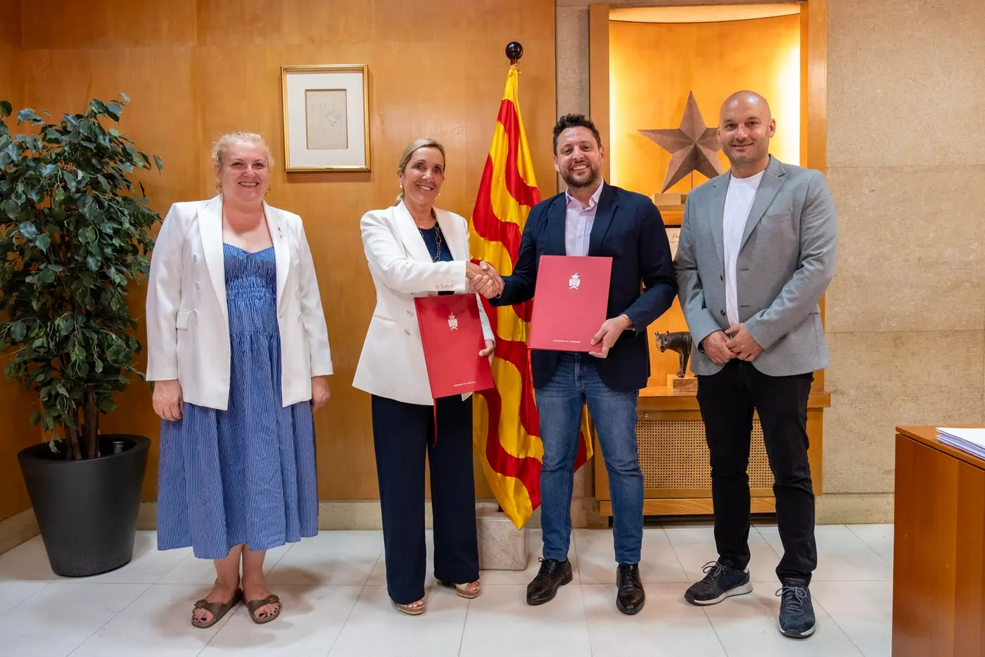 Tarragona i Valls s’alien per promocionar conjuntament el Concurs de Castells i el Museu Casteller