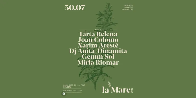 La tercera edició de La Mare Cultural arriba aquest dissabte incorporant artistes internacionals