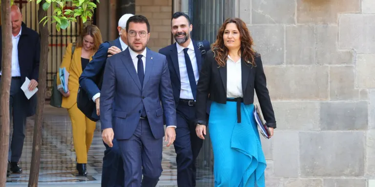 Aragonès demana la "força" necessària per convertir el 'no' de la Moncloa al referèndum en un 'sí'