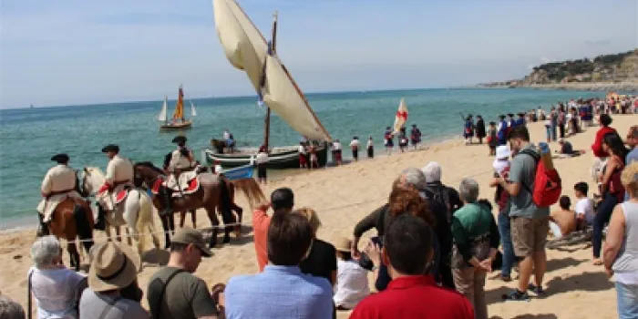 Èxit de públic en la tornada dels Miquelets a Arenys de Mar