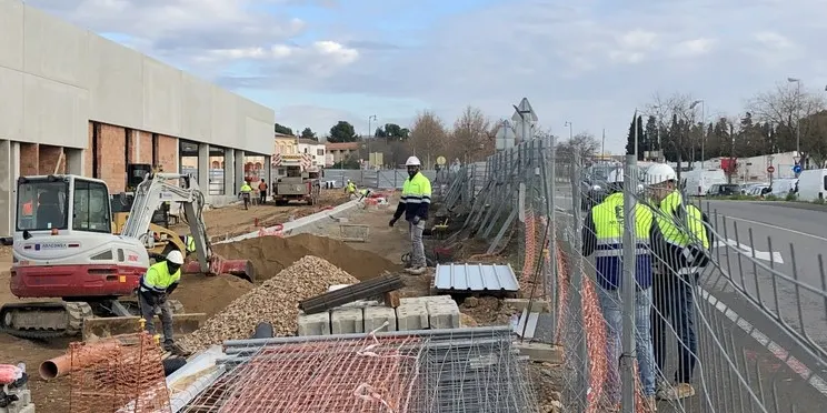 La transformació de la zona del nou Mercadona permetrà millorar l'entrada al centre de Cambrils