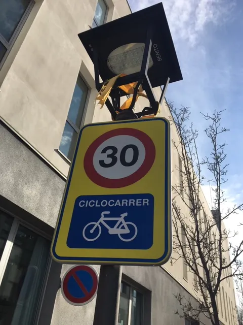 Els primers “ciclocarrers” de Caldes gairebé apunt per ser inaugurats
