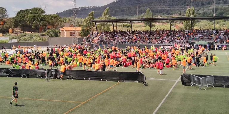 Més d'un miler d'infants calderins s'entrenen aquests dies per participar al Torneig Memorial Rosario Sánchez de futbol sala