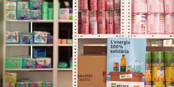 PEUSA aporta 4.000 quilos de productes al Banc dels Aliments de la Seu d'Urgell
