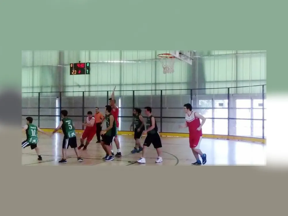 Uns dels partits de bàsquet de l'equip A a la Lliga Catalana Preferent / Foto: Horitzó
