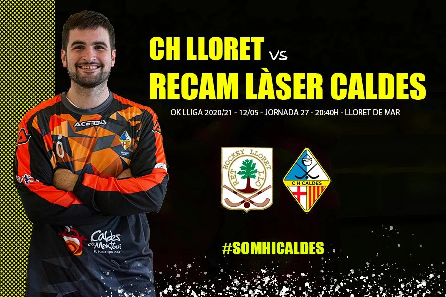 El Recam Làser Caldes buscarà mantenir les opcions d’acabar tercer a l’OK Lliga avui dimecres a la pista del Lloret