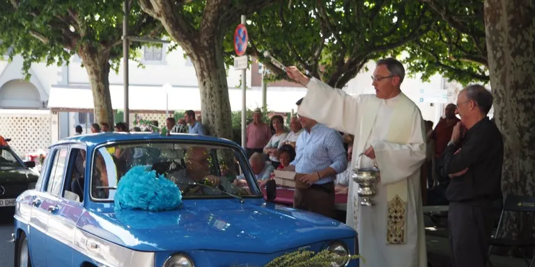 Celebració de Sant Cristòfol a la Seu d'Urgell