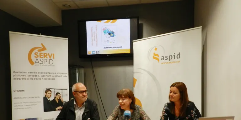 Aspid ajuda a trobar feina a 320 persones amb discapacitat o en situació d'atur al llarg del 2018