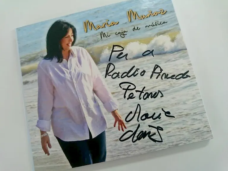 Maria Muñoz presenta el seu nou disc a Ràdio Pineda