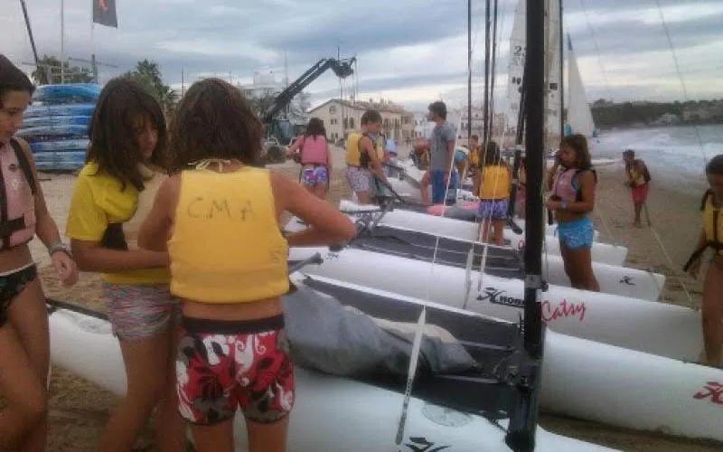 En marxa els cursos de vela a les escoles d’Altafulla