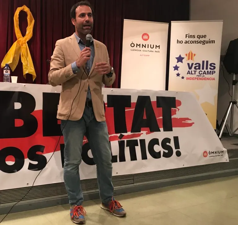 Ferran Civit presenta l’Associació Catalana pels Drets Civils a la ciutat de Valls