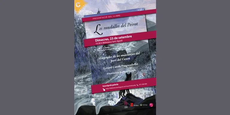 Presentació a la Biblioteca Sant Agustí de 'Les rondalles del Peirot', de Gerard Canals