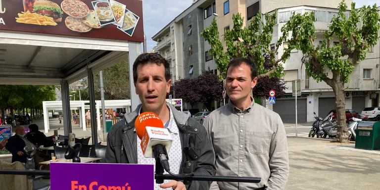 Marc Parés (Comuns) reclama més inversió a Pineda a partir de l'aprovació de la nova Llei de Barris Verds