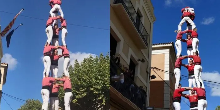 Les colles de Valls acaben la temporada amb castells de 8