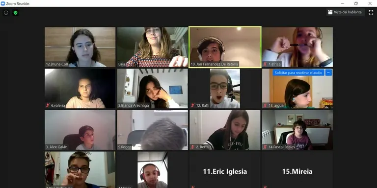 El Dia Internacional dels Drets dels Infants se celebra amb l’emissió d’un telenotícies fet per nens i nenes