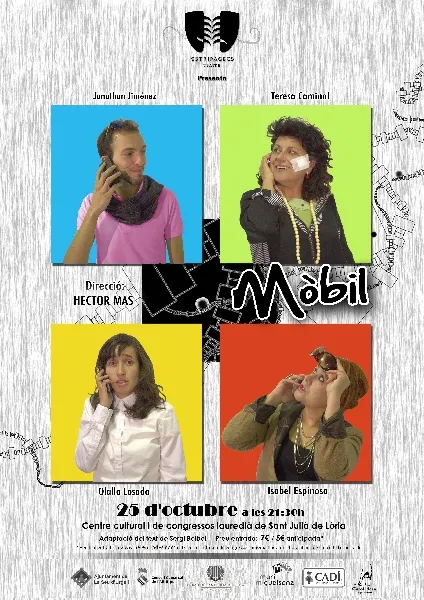 Estripagecs Teatre presenta a Andorra l'obra 'Mòbil'