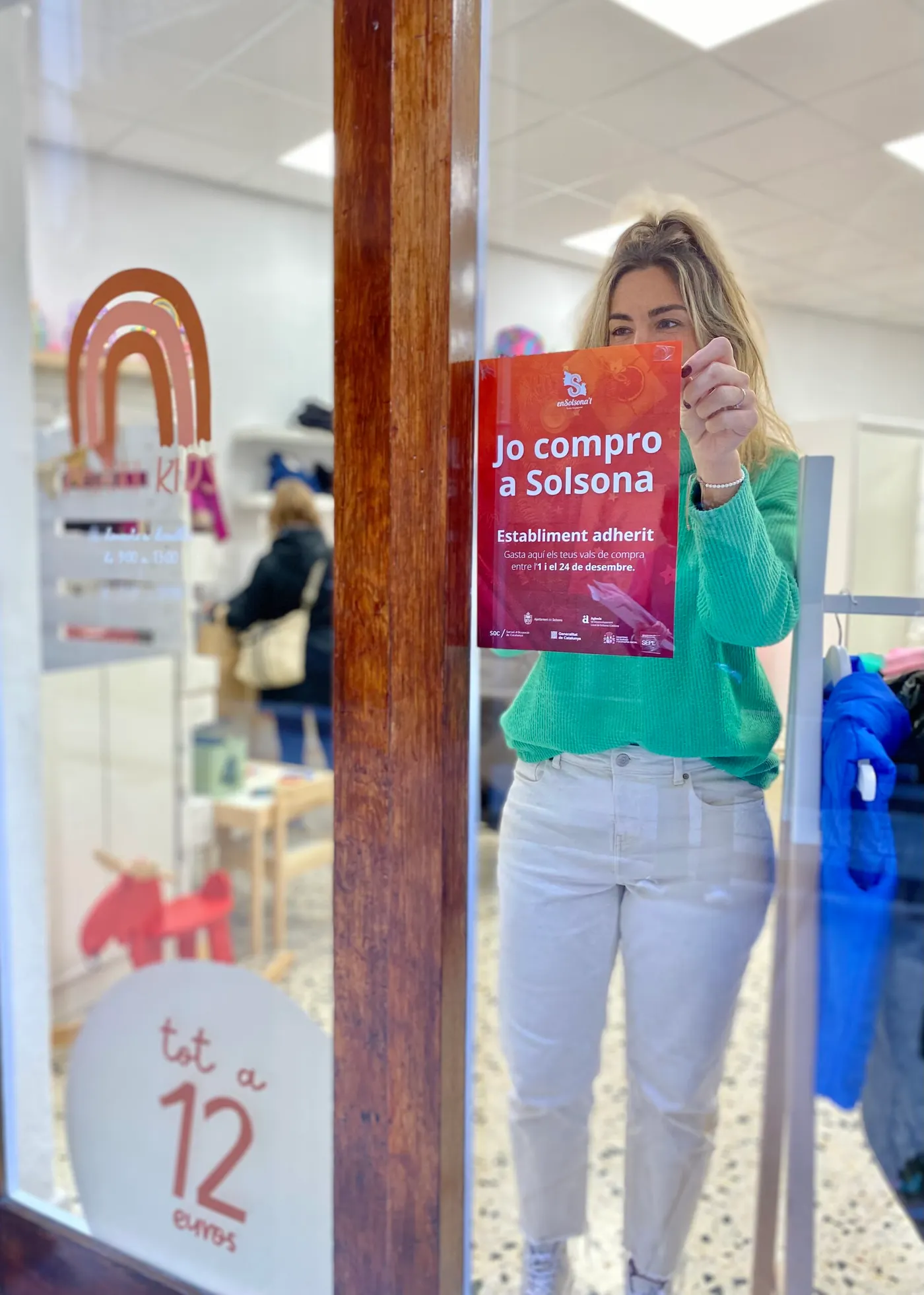 La 3a edició de la campanya comercial nadalenca "Jo compro a Solsona" es tradueix en una despesa de 8.840 euros als establiments locals