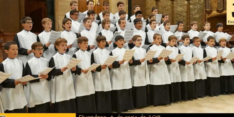 L'Escolania de Montserrat, al concert homenatge de Ramon Casals
