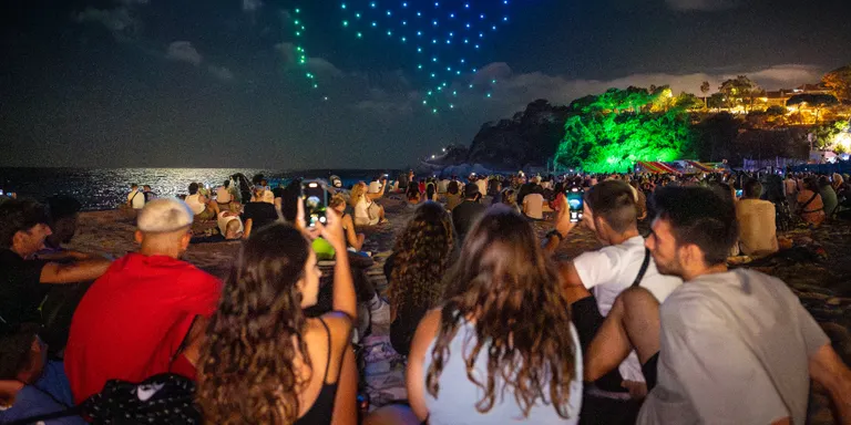 El Drone Show Festival de Lloret de Mar reuneix més de 150.000 espectadors