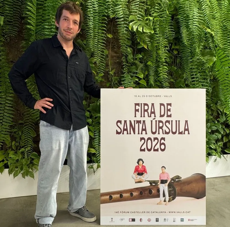 La imatge gràfica de Santa Úrsula 2026 aposta per una mirada castellera en miniatura