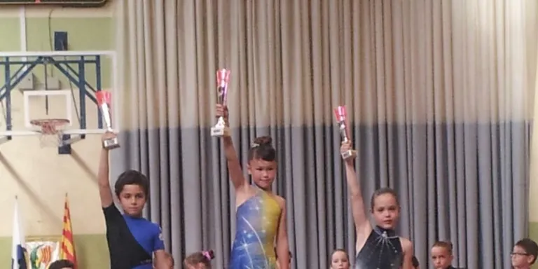 Quatre podis per a patinadores urgellenques a la segona jornada d'Iniciació, a Solsona