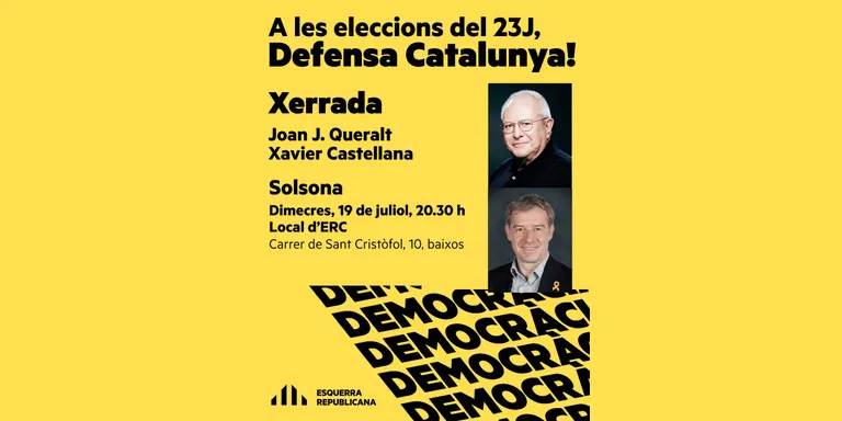 Esquerra porta la campanya de les eleccions generals a Solsona