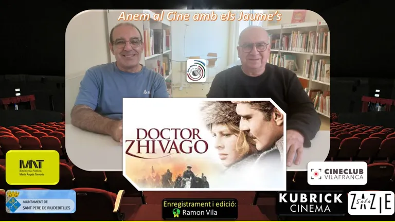 ANEM AL CINE AMB ELS JAUMES amb “Dr. ZHIVAGO”.