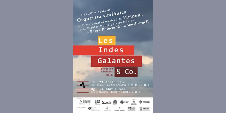 Concert simfònic a la Seu del Conservatori de Música dels Pirineus