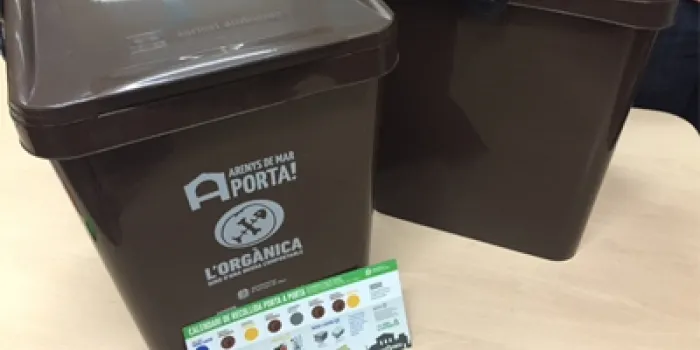 Dilluns arrenca la nova recollida selectiva a Arenys de Mar