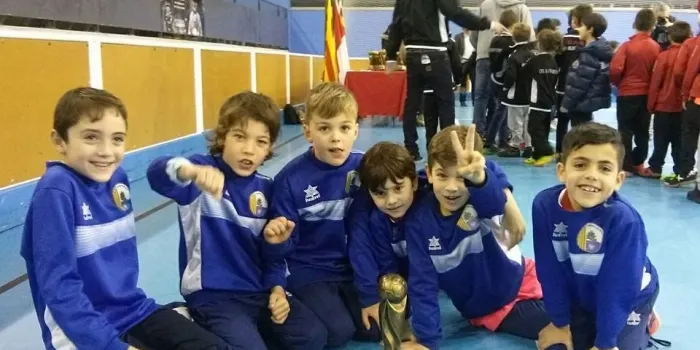 Els prebenjamins del FutSal es proclamen campions de Lliga