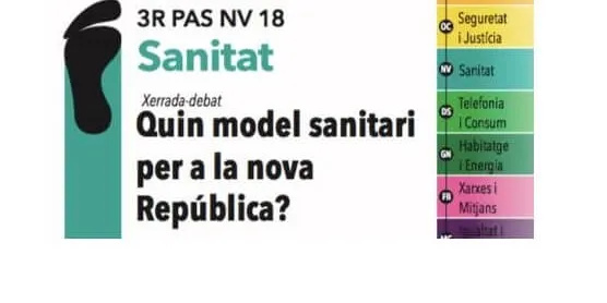 El CDR organitza una xerrada debat sobre el model sanitari per la nova república