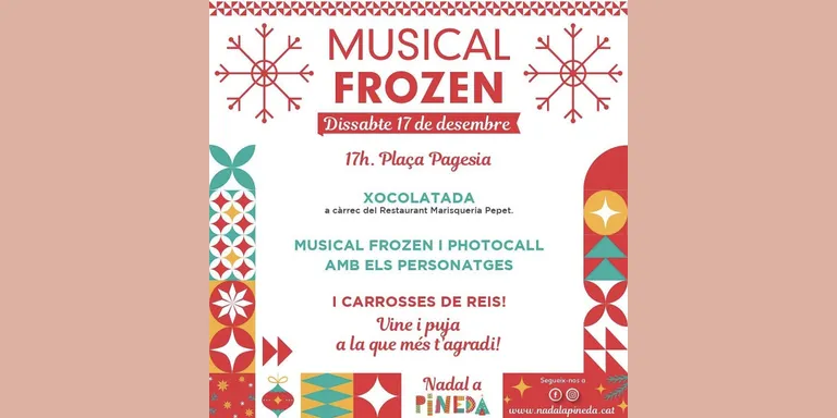 Frozen i les carrosses dels Reis, aquest dissabte a la plaça de la Pagesia