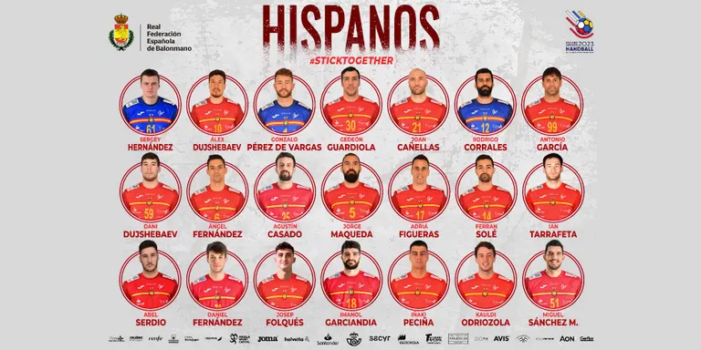 Sis catalans seleccionats pel Mundial d’handbol