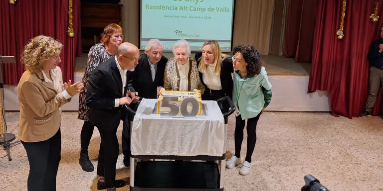 La Residència Alt Camp celebra l’acte institucional del 50è aniversari