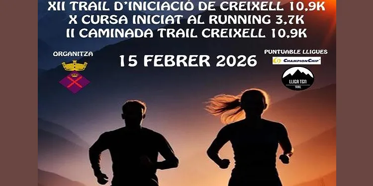 Inscripcions obertes per a la XII Trail d’Iniciació de Creixell del 15 de febrer