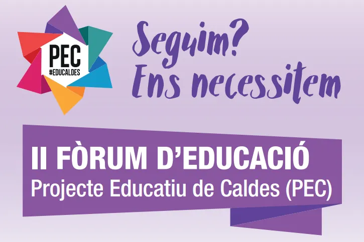 El Projecte Educatiu de Caldes es reactiva després d'haver quedat en suspens per la pandèmia