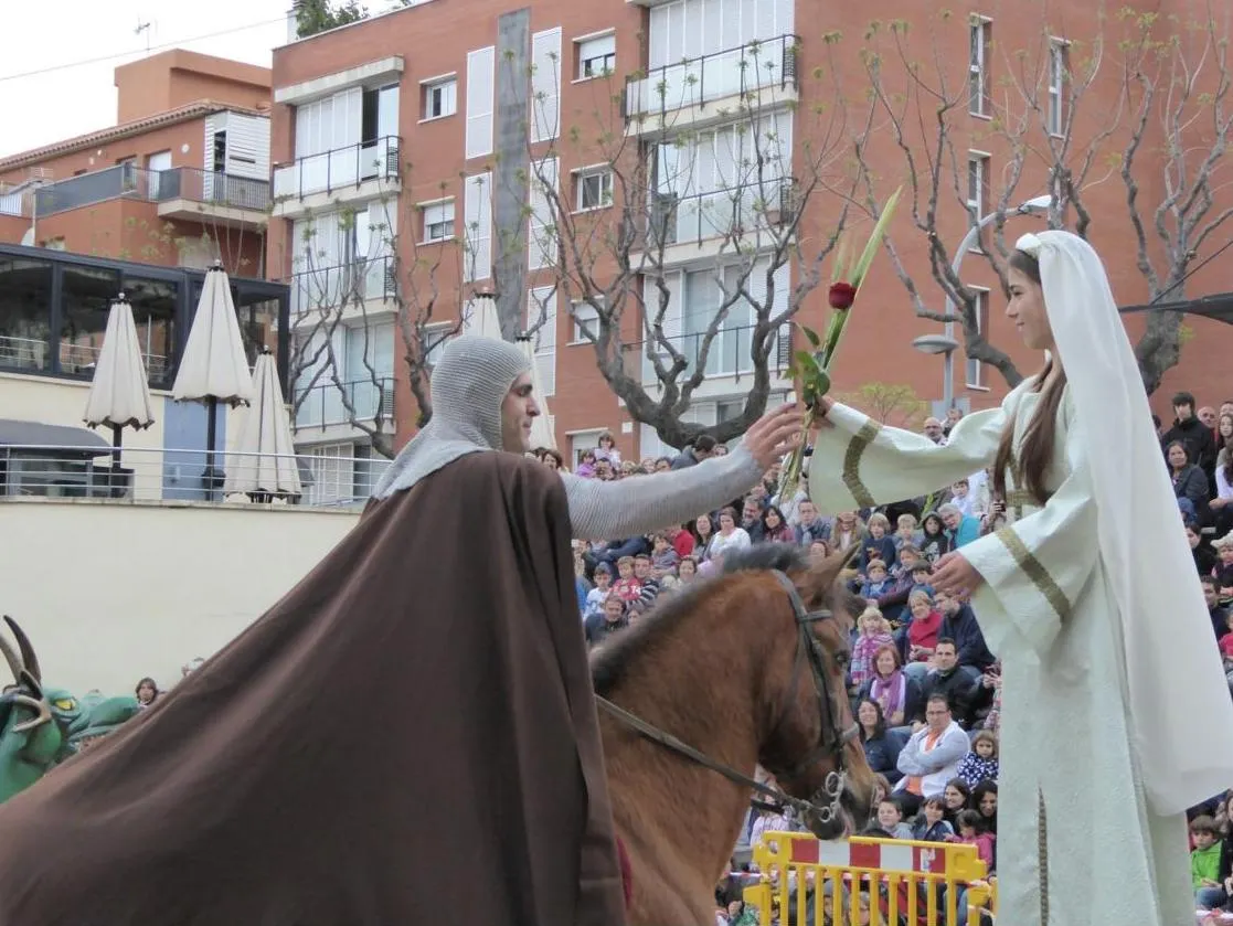 Des del divendres 21 fins al diumenge 23 d’abril, actes de Sant Jordi