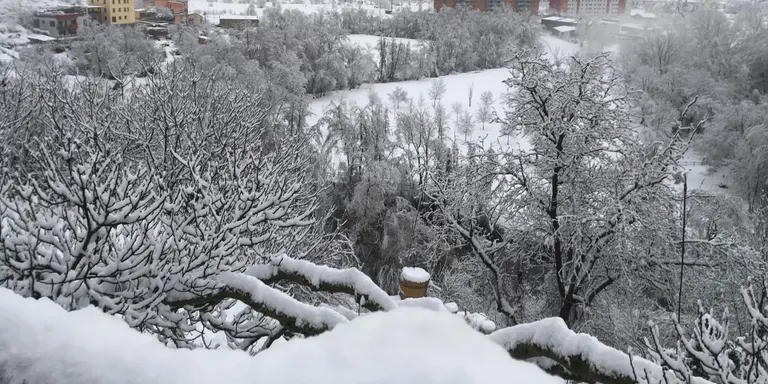 La Seu d'Urgell rep la primera nevada del 2020