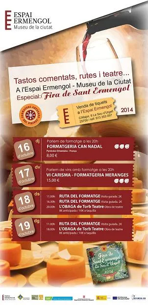 L'Espai Ermengol programa activitats dedicades a la Fira