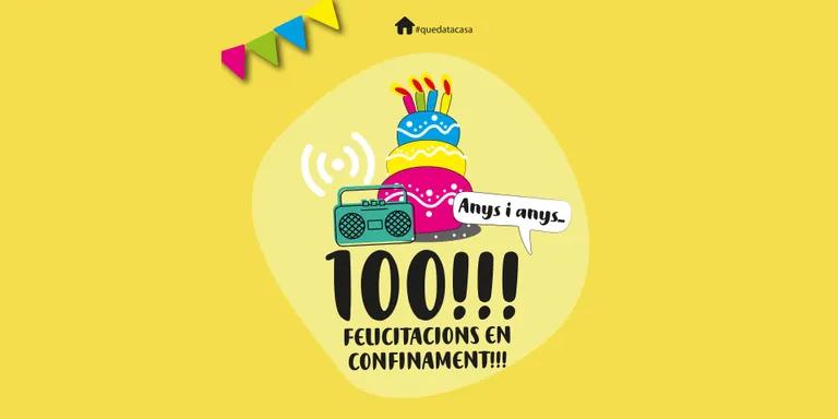 Un total de 100 felicitacions d'aniversari a través de RàdioSeu durant el confinament