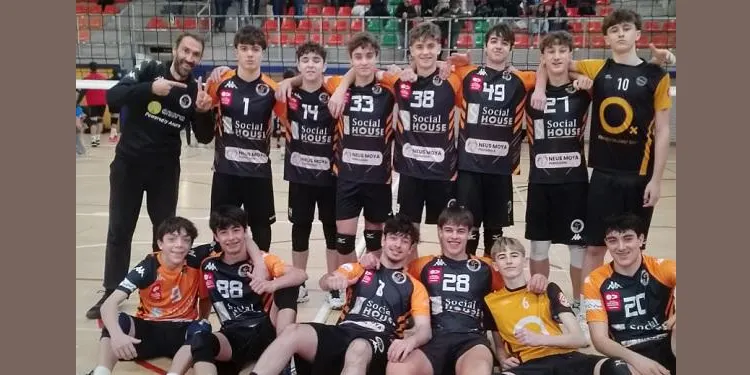 Doble victòria del Juvenil i Cadet masculins del CEVOL Torredembarra davant l’Institut Montserrat de Barcelona