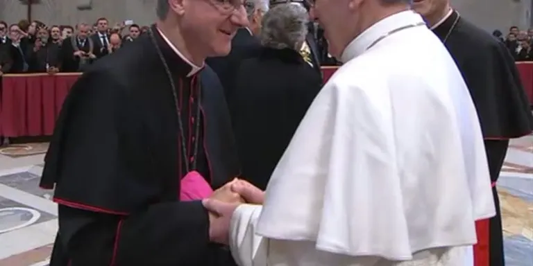 Joan-Enric Vives assisteix a l'inici del Pontificat del Papa Francesc