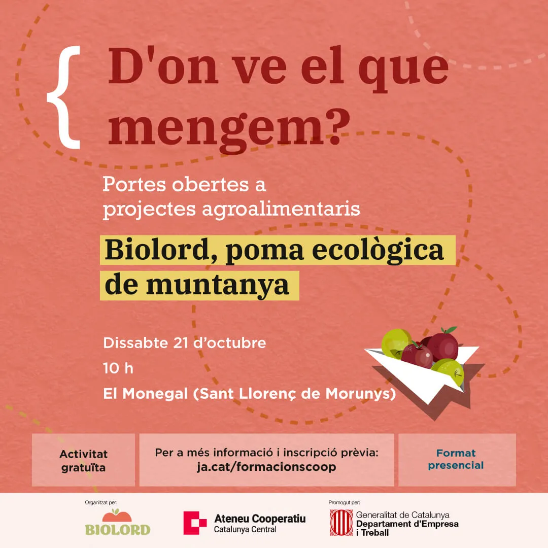 <strong>L'Ateneu Cooperatiu de la Catalunya Central organitza una jornada de portes obertes a Biolord</strong>
