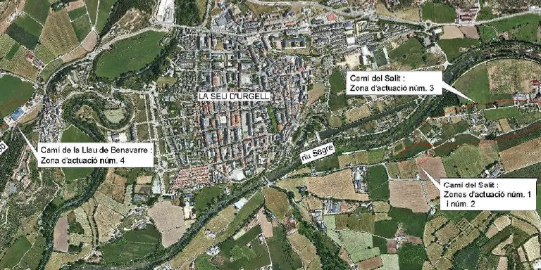 El Pla de Camins de la Seu d'Urgell preveu millores en quatre punts del municipi